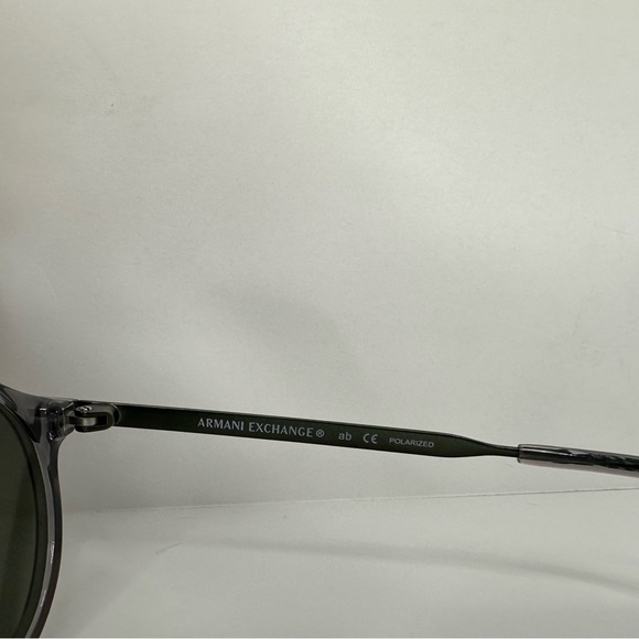 Sunglasses Armani Exchange AX 4069 S 82439A Transparent Dark Grey - Picture 9 of 10